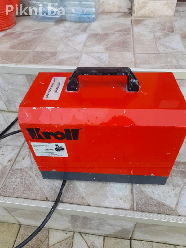 Profesionalni industrijski kalorifer KROLL E3 (3kW) / Njemački kv
