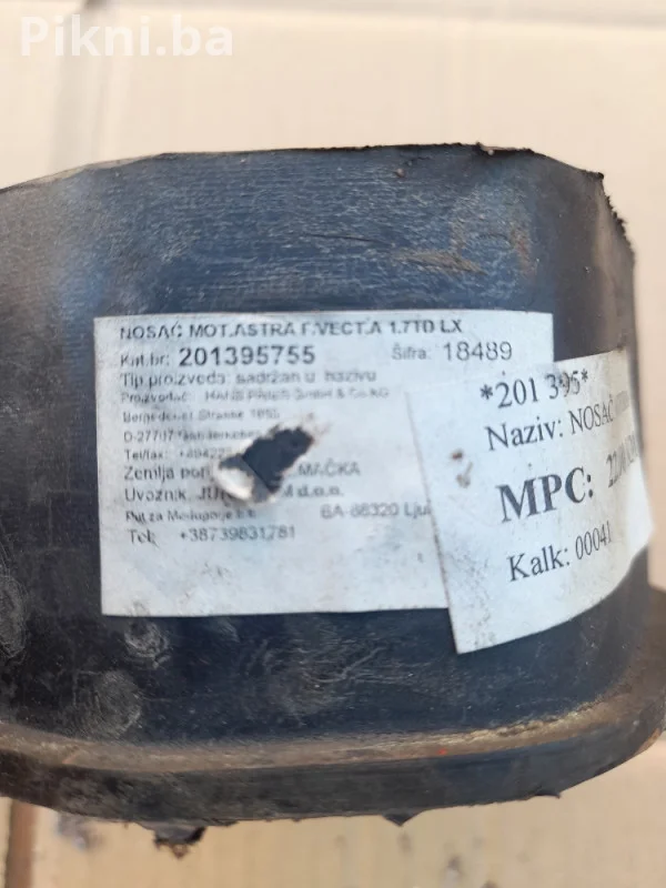 Nosac motora Opel astra vectra nosaci 201 395