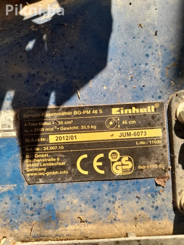 Bobina/Indukcioni Kalem za Kosilicu EINHELL BG-PM 46 S (Polovan )
