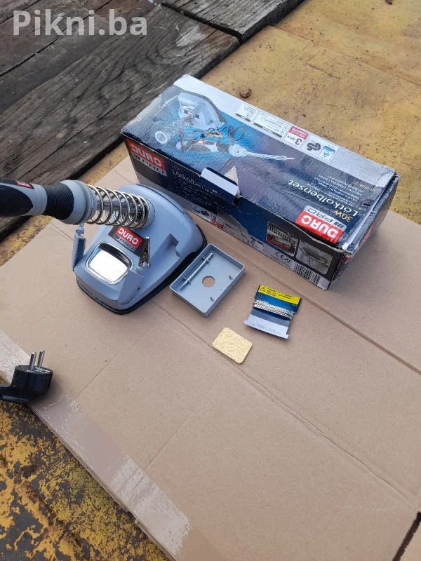 NOVO! DURO Pro Komplet Set za Lemljenje 30W (sa Stalkom, Stezaljkama)