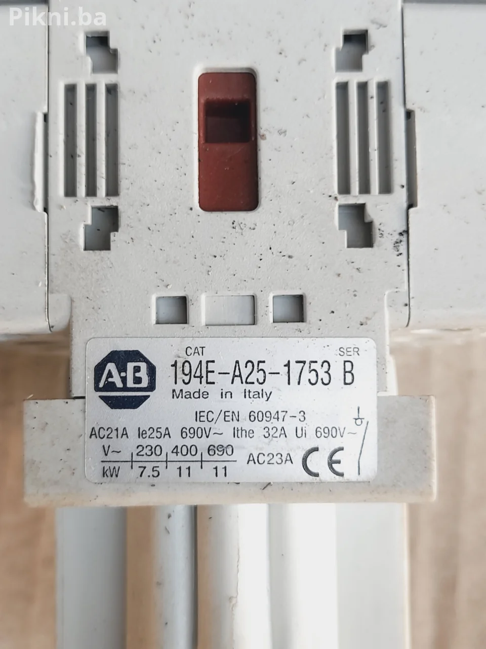 ⚡ Allen-Bradley 194E Industrijska Sklopka Kontaktor prekidač(3-polne) ⚡