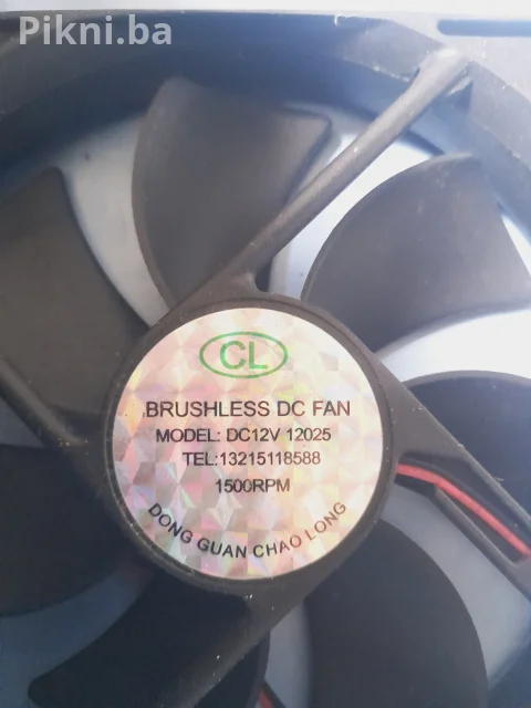 DC ventilatori 120x120mm (12V) - Veliki izbor (10 komada) turbina 6