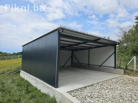 garaža nadstrešnica hala 3