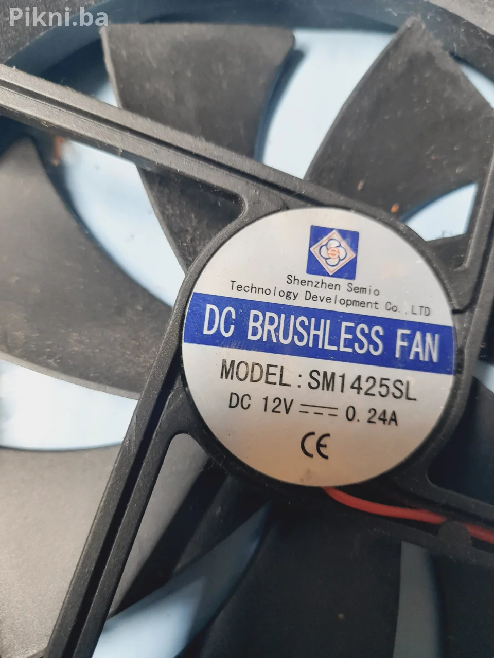 snažni ventilator za hlađenje 140x140mm - hedy 12v turbina