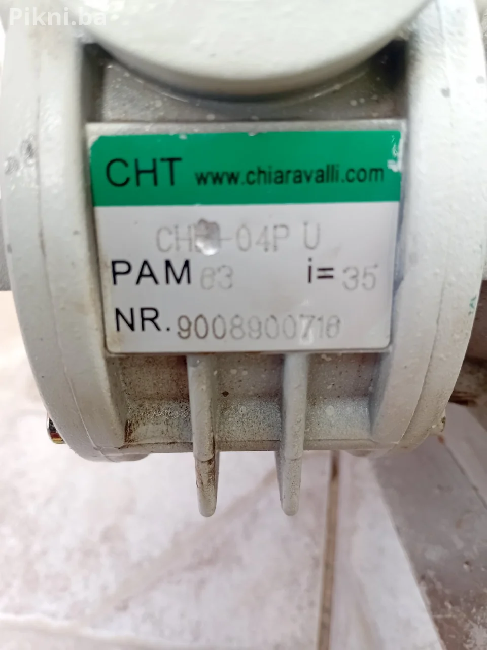 Elektromotor sa reduktorom (Chiaravalli) 018kw  38 obrta