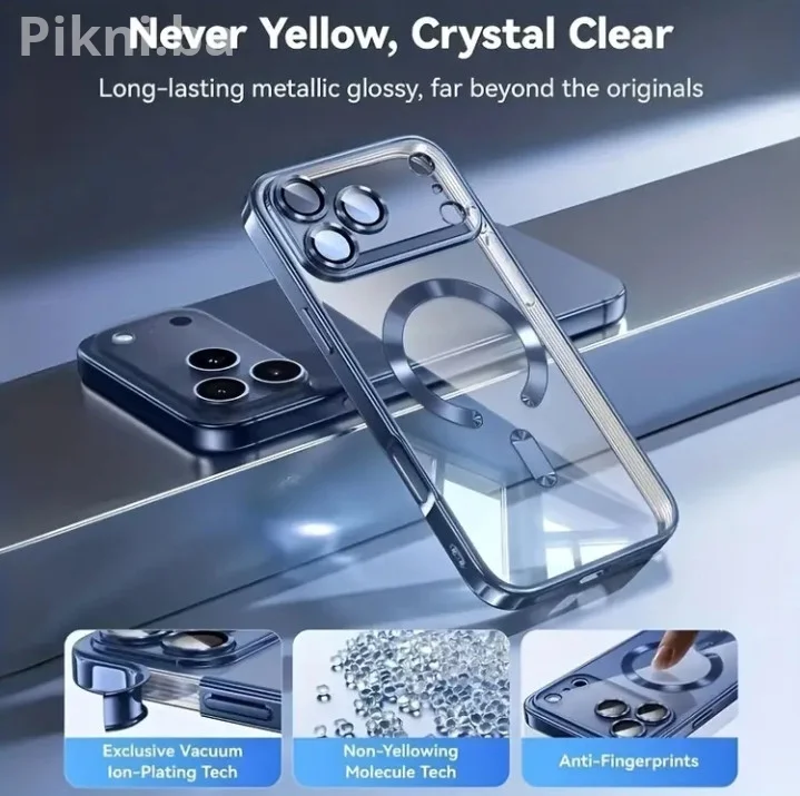 Luxury MagSafe Maska za iPhone 17 Pro Max + Zaštita Kamera