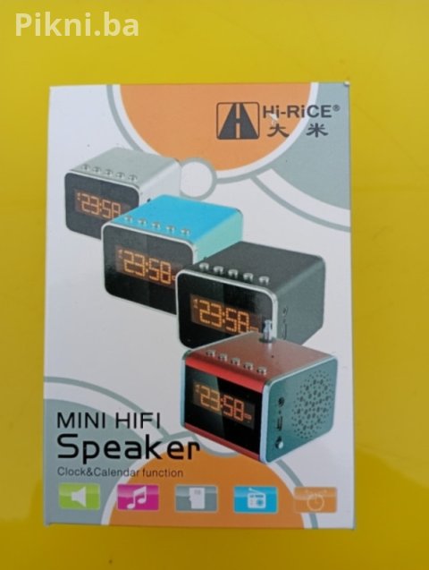 NOVO U PONUDI! Mini HiFi Zvučnici Hi-Rice SD-502 / Crveni 5
