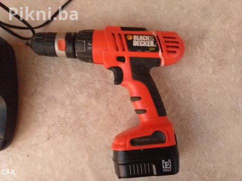 🛠️ AKU BUŠILICA BLACK & DECKER HP126F2B (12V) 🛠️ 12