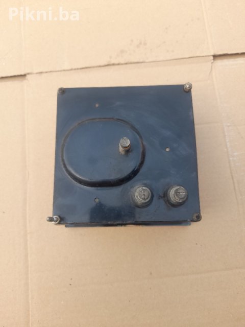 ⚡ BAKELITNI MJERNI INSTRUMENT (KILOVOLT 0-12KV) ⚡ 2