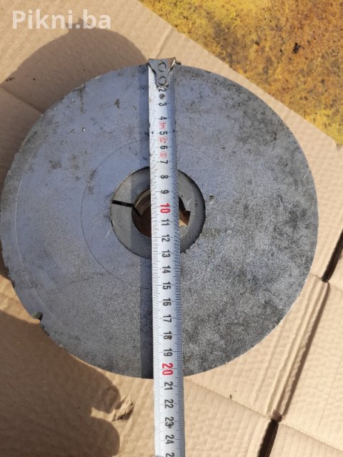 Aluminijumska remenica 210mm elektro motor elektromotori 50 KM 7