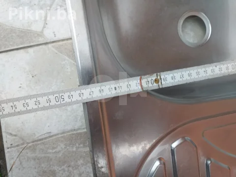 Sudoper inox lim 73x48 sudopera kuhinjski ugradbeni 9