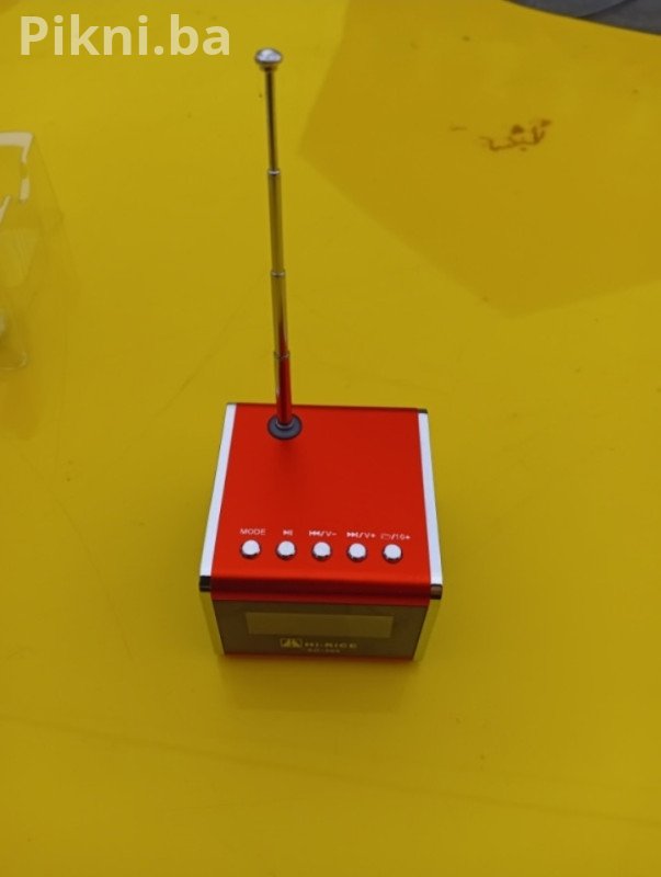 NOVO U PONUDI! Mini HiFi Zvučnici Hi-Rice SD-502 / Crveni