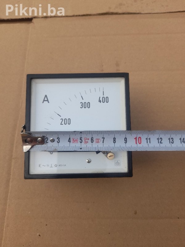 Industrijski Panelni Ampermetar AC 400A / 5A (Za Strujni Transfor 50 KM